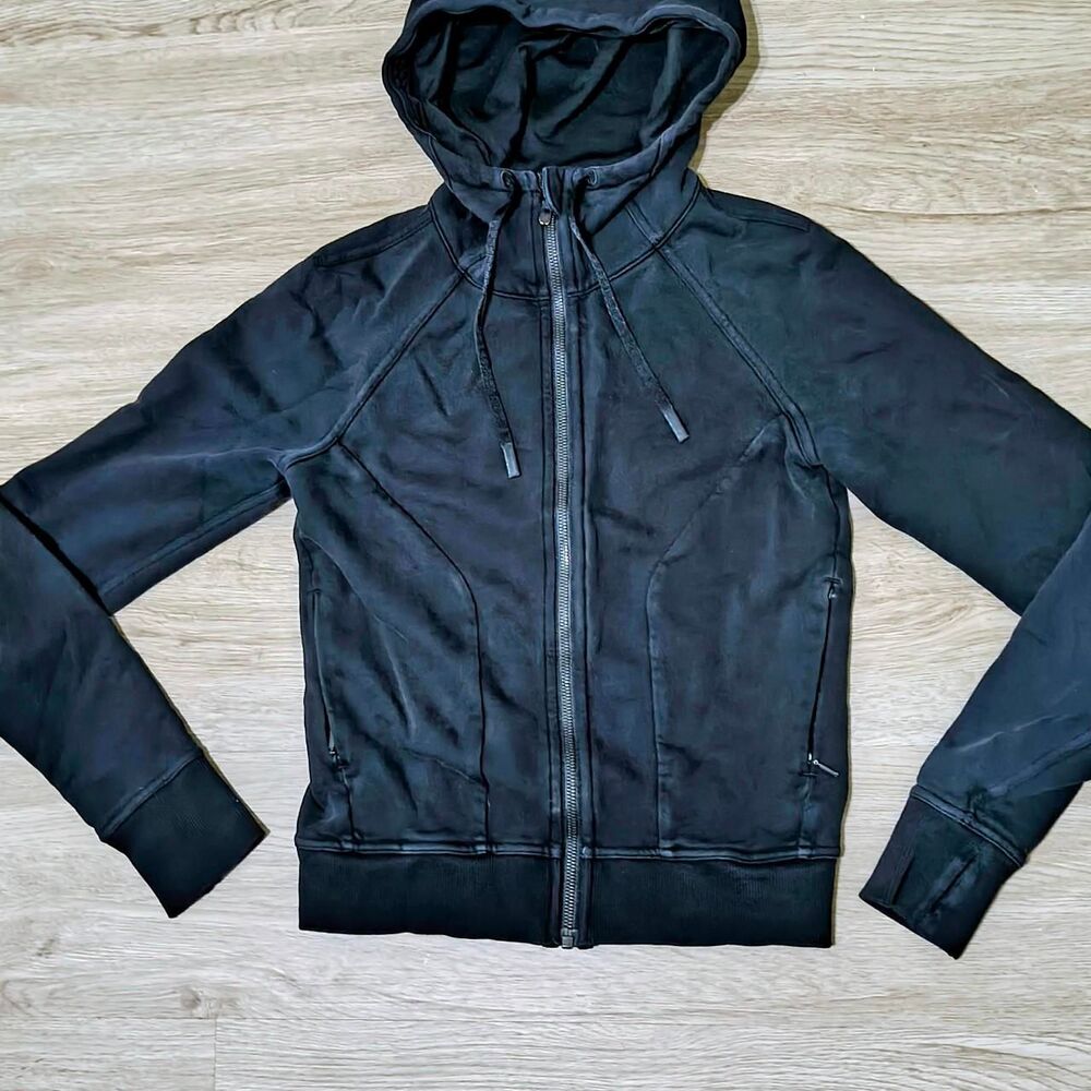 Lululemon Scuba Hoodie (Black, Size 4)